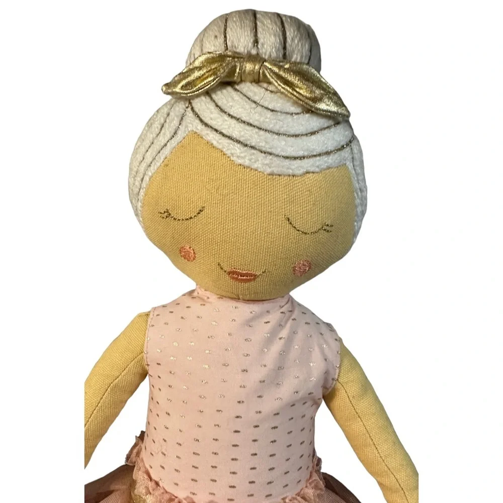 Target Pillowfort Ballerina Doll Plush Decorative Throw Pillow 21” 2017